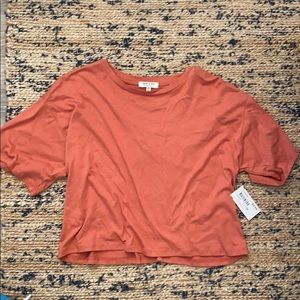 Never worn! Cropped tshirt